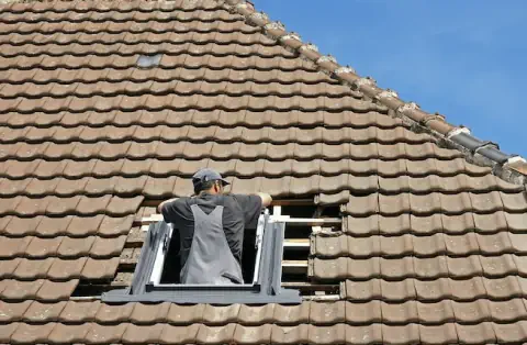 Pose de velux - Millay